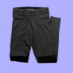 Victoria’s Secret PINK gray leggings yoga pants size XS